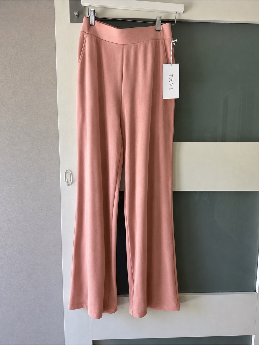 TAVİ Women's Wide-Leg Pants in Dusty Rose
